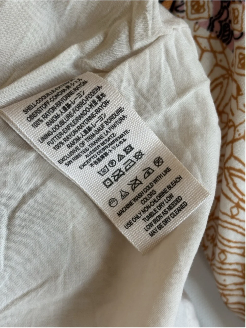 Free People Mexicali Rose Maxi Dress Medium Paisley Boho Cottagecore Smock - Picture 8 of 9